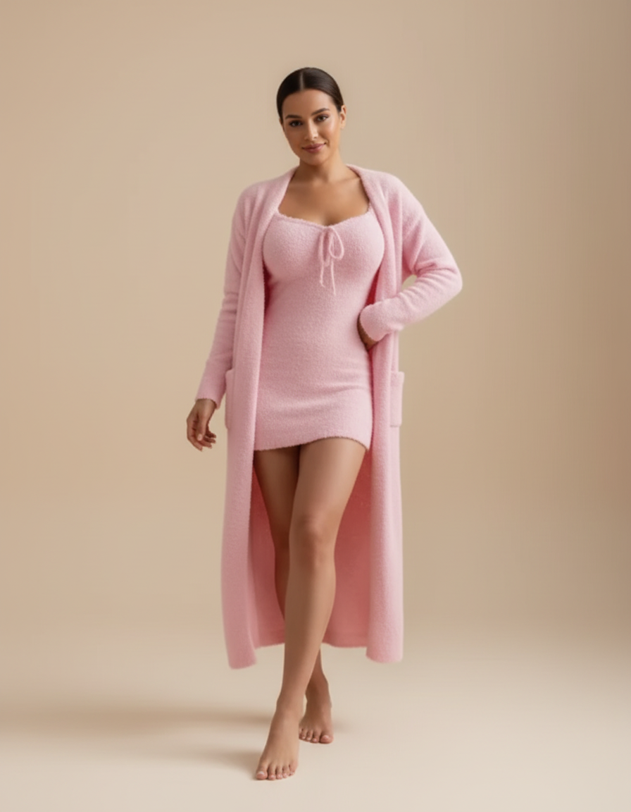 Ensemble Robe & Cardigan Long