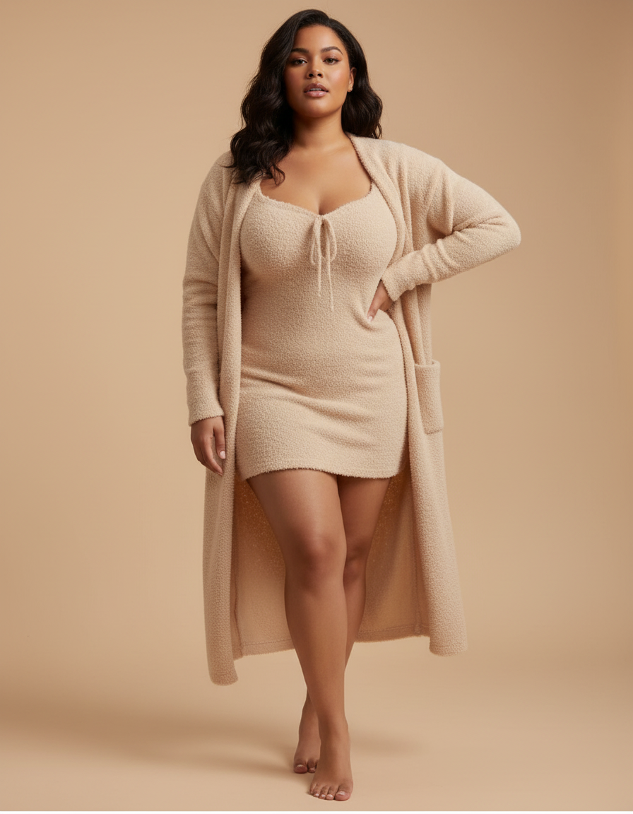 Ensemble Robe & Cardigan Long